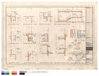 藏品(屋頂水箱.台階.平面, 電腦主機房剖面詳圖, 大理石裝置施工詳圖)的圖片
