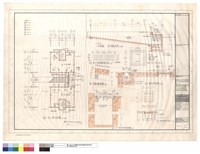 藏品(地下層平面圖,車道剖面及詳圖(甲,乙棟))的圖片
