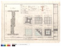 藏品(林蔭道路配置圖,人行步道各配置單元平面詳圖)的圖片