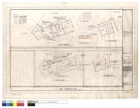 藏品(本館地下一,二層裝修及現況平面圖)的圖片