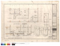 藏品(客房D詳圖,廚房,廁所墻剖面)的圖片