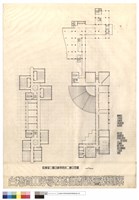 藏品(教學區三層及學員宿舍二層平面圖)的圖片