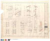 藏品(樓梯詳圖, 墻剖面圖, 浴廁詳圖, 大樣圖)的圖片