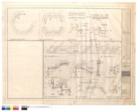 藏品(等候大庭.中庭座椅平.剖面,擋土墻樓梯各細部詳圖)的圖片