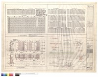 藏品(扶壁式擋土牆尺寸剖面詳圖, 擋土牆伸縮縫詳圖, 花台圍牆詳圖, 花台欄杆圍墻詳圖)的圖片