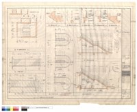 藏品(甲.乙樓梯屋頂平面詳圖,丙.丁樓梯平面.剖面詳圖,戊樓梯平面詳圖)的圖片
