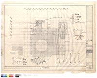藏品(地下室天花板平面圖,吊掛線狀發色鋁板詳圖)的圖片