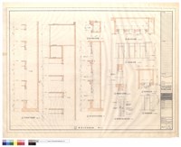 藏品(電梯間平.剖面詳圖, 大理石墻剖詳圖, 餐廳送菜梯平.剖詳圖)的圖片