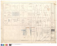 藏品(大樣詳圖, 二樓餐廳平面,剖面圖)的圖片