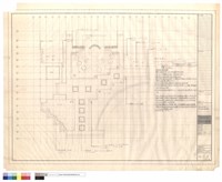 藏品(設計說明, 圖例, 中庭植栽平面詳圖)的圖片