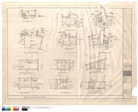 藏品(男.女演員化妝及浴廁平.剖面圖,男.女廁所平.剖面圖(地下層.地面層))的圖片