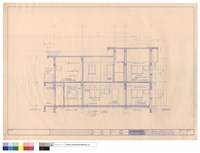 藏品(主任宿舍起居室.廚房.子女臥室及主臥室剖面圖)的圖片