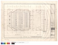 藏品(大會堂觀眾席天花平面圖)的圖片