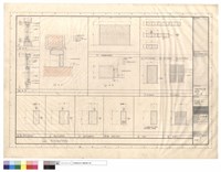 藏品(門立面圖及門摚詳圖)的圖片