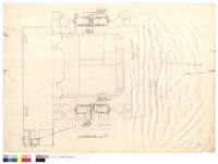 藏品(大會堂壹樓排水平面圖)的圖片