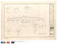 藏品(屋架詳圖(二), MAIN TRUSS 
