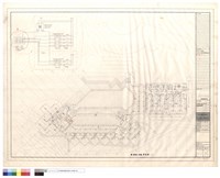 藏品(配電箱接線圖,壹層電燈插座平面圖)的圖片