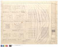 藏品(門窗立面圖D25~D34,W1~W4,W30)的圖片