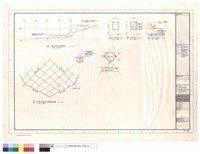 藏品(擋土牆平面配置圖,屋頂馬賽克勾縫配置圖.D22立面,剖面詳圖)的圖片