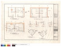 藏品(集會堂壹樓及貳樓公廁平面,壹樓大廳公廁平面詳圖,標準單元浴廁平面)的圖片