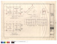 藏品(集會堂會議室貳層平面,陽台轉角補強平面,剖面,D31',D31