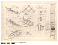 藏品(中庭踏步,花台剖面,地坪鋪面詳細,明溝,陰井,集水坑及高壓水泥涵管詳細)的圖片