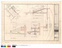藏品(戶外樓梯平面,剖面,立面及配筋詳細,伸縮縫詳細)的圖片