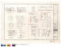 藏品(蛇籠擋土墻詳圖,天花板,燈罩詳圖,廁所隔間詳圖,門窗立面)的圖片