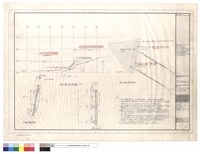 藏品(擋土牆平面及配筋與預力岩錨)的圖片