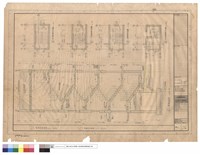 藏品(樓梯平面圖,樓梯剖面詳圖)的圖片