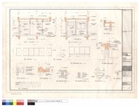 藏品(剖面圖,門窗立面,櫃枱大樣詳圖)的圖片