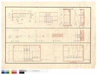 藏品(剖面圖,平面圖,立視圖,傢俱平面圖)的圖片