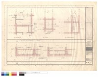 藏品(地下貯水池.污水池.濾油池及排水池平面,基礎坑排水管詳圖)的圖片