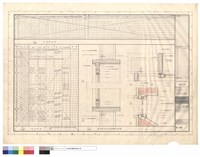 藏品(門窗數量表,門五金表,受付窗口及X-光觀察口)的圖片