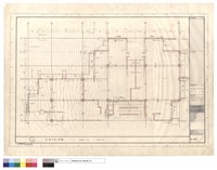 藏品(結構平面圖.基準線及各部構肢尺寸示意圖)的圖片