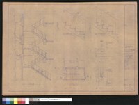 藏品(第二太平梯平面圖及剖面圖,樓梯扶手,踏步詳圖)的圖片