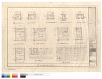 藏品(浴廁詳圖,浴廁數量表,室內粉刷表)的圖片
