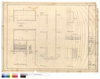 藏品(電梯井詳圖,鐵爬梯大樣,鑽泥板補強詳圖)的圖片