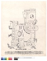 藏品(教學大樓學員宿舍一層平面圖)的圖片