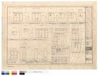 藏品(門窗立面圖,門窗數量表)的圖片