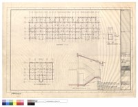 藏品(一樓及地下室結構平面,樓梯配筋)的圖片