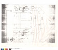 藏品(大會堂壹樓排水平面圖)的圖片