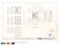 藏品(屋頂及突出物壹~參層結構平面圖(A棟))的圖片