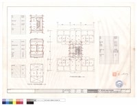 藏品(屋頂及突出物壹~參層結構平面圖(B棟))的圖片