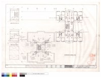 藏品(A棟拾貳層及屋頂突出物壹層給水平面圖)的圖片