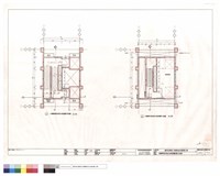 藏品(B棟樓梯屋頂突出物壹層貳層平面圖)的圖片