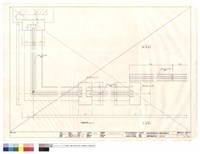 藏品(自動門平斷面現寸圖(一)風除室)的圖片