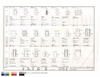 藏品(門立面五金數量表)的圖片