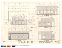藏品(網球場廁所平面,立面詳圖)的圖片