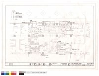 藏品(地下一樓員工廚房設備平面圖,電氣定點圖)的圖片